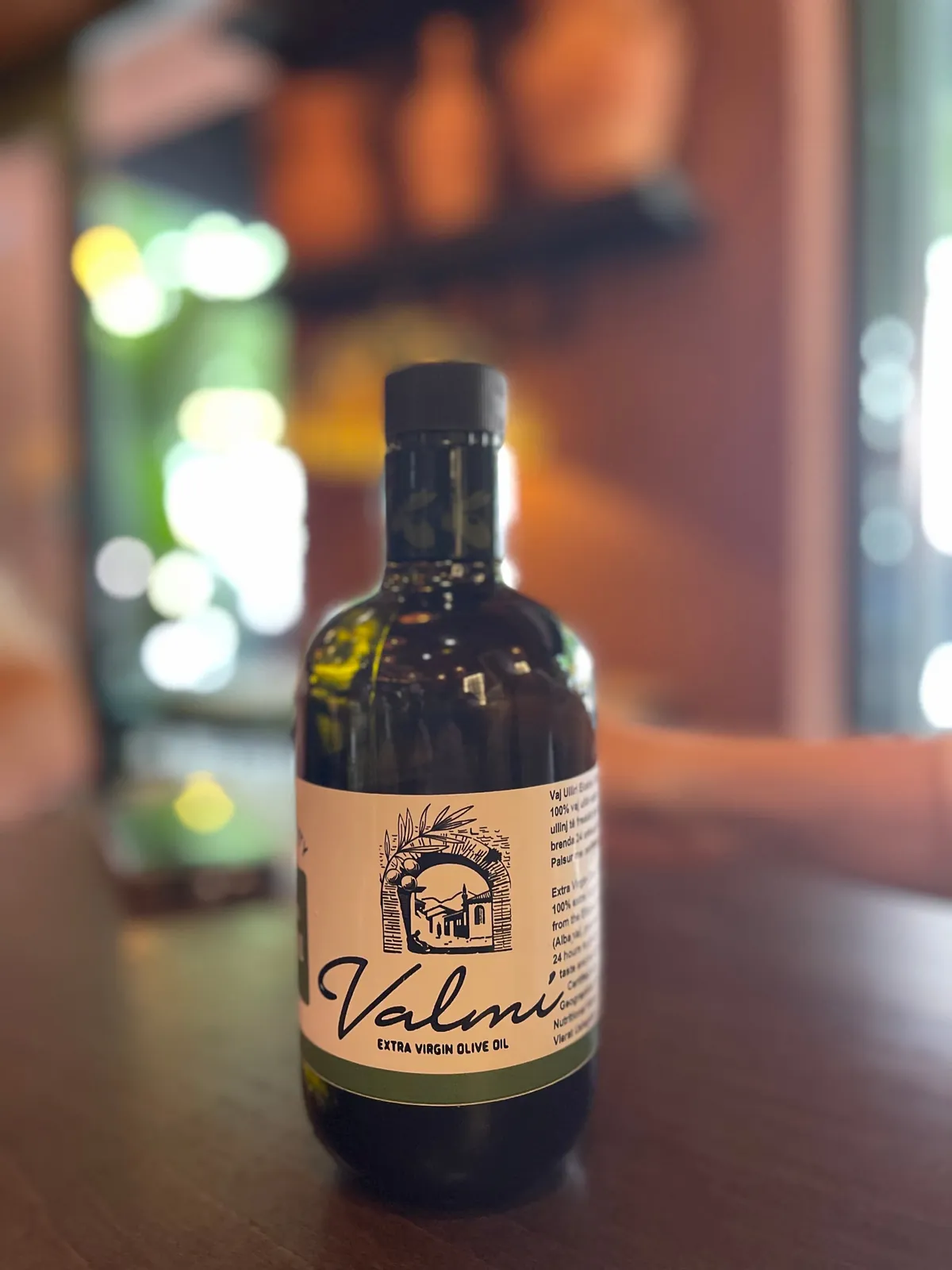 Valmi 500ml Extra Virgin Olive Oil Glass Bottle